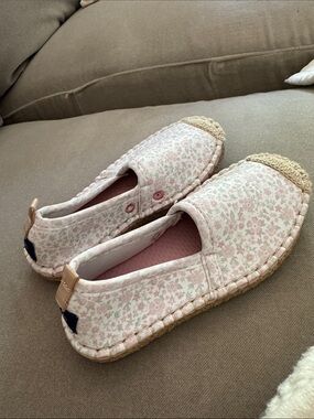 Sea star little girl espadrille shoes